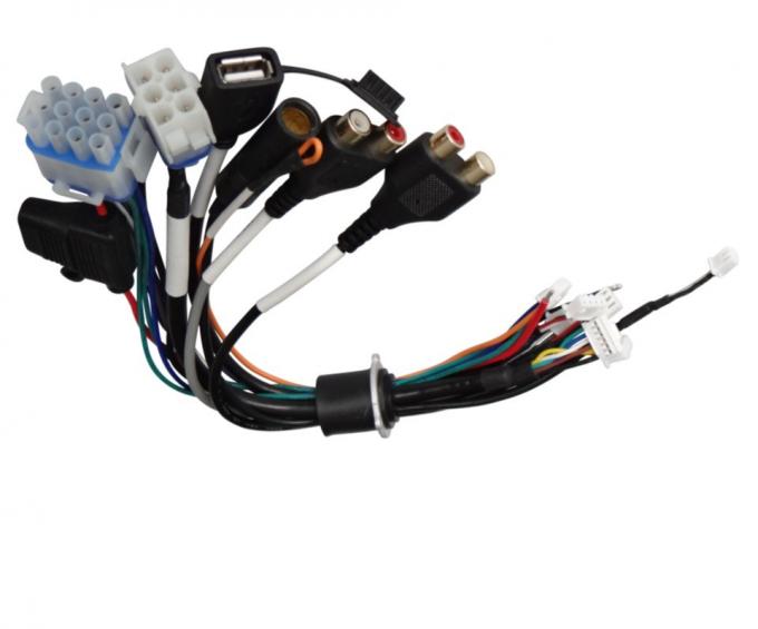 Extensor de carga pesada de embarcación de alambre de arnés personalizar con conector multi 2