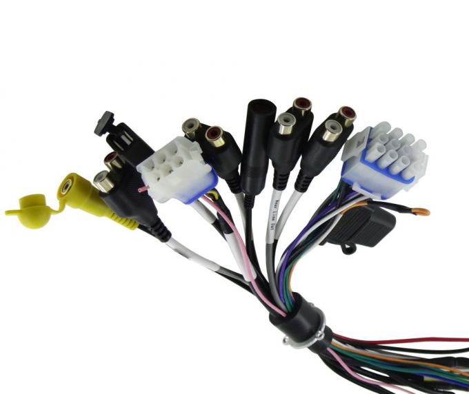 El cableado del automóvil de la montaje de arneses de longitud 150mm Entretenimiento OEM Certificado FCC 0