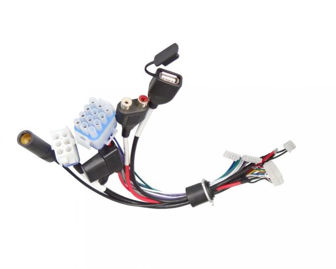El cableado del automóvil de la montaje de arneses de longitud 150mm Entretenimiento OEM Certificado FCC 1