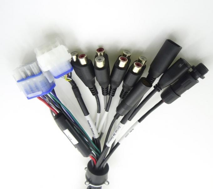 El cableado del automóvil de la montaje de arneses de longitud 150mm Entretenimiento OEM Certificado FCC 2