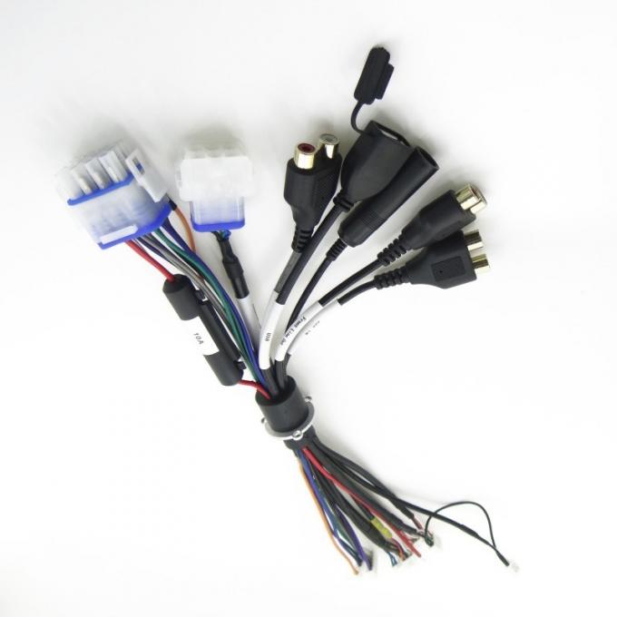 El cableado del automóvil de la montaje de arneses de longitud 150mm Entretenimiento OEM Certificado FCC 3