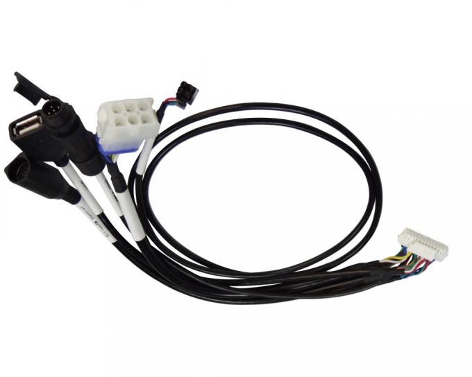 Arnés de cableado eléctrico de 12 pines Arnés eléctrico automotriz personalizado 2