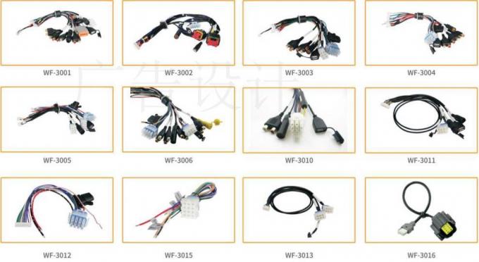 Arneses de cableado eléctrico ODM Arneses de cableado de automóviles impermeables 4