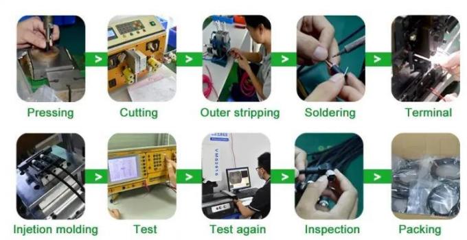 Arneses de cableado eléctrico ODM Arneses de cableado de automóviles impermeables 6