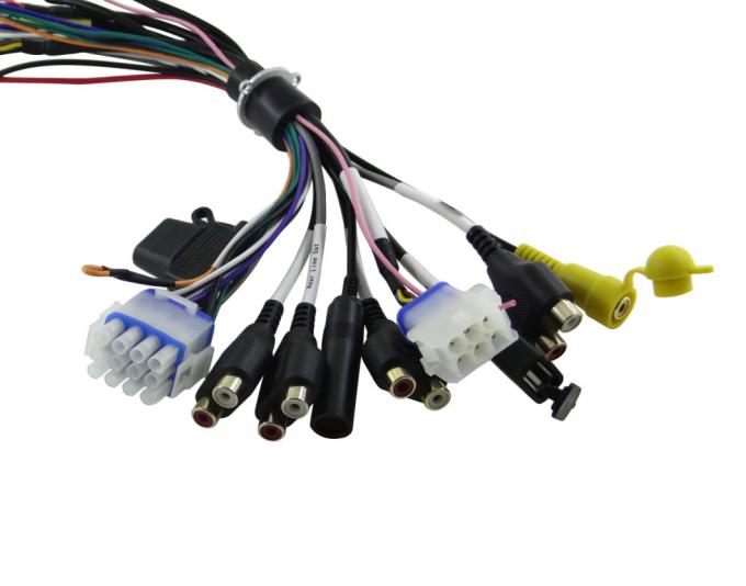 Enchufe personalizado 12 pin Stereo Harness Nueva energía Pigtail a prueba de agua 3