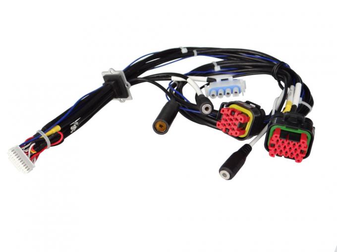 Enchufe personalizado 12 pin Stereo Harness Nueva energía Pigtail a prueba de agua 2
