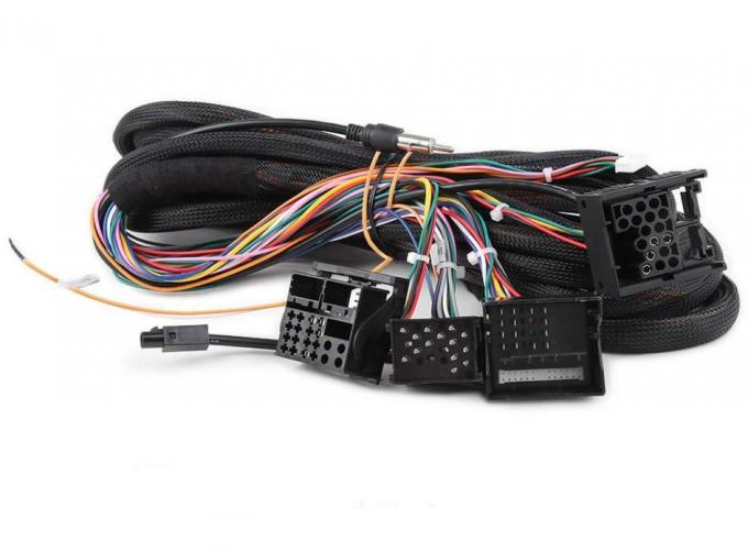 Fabricación profesional de arneses de cableado OBD Y cable personalizado 2 cable Splitter de macho a hembra 3