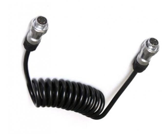 Cables USB enrollados de resorte de remolque con cable de cableado automotriz personalizado 1