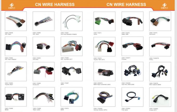 Car DSP Amplifier Professional Audio Radio Wiring Harness Car Stereo Wire Harness for Honda