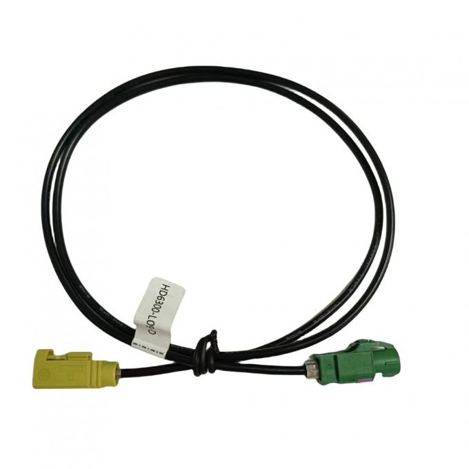 4 pin HSD LVDS Cable Car Audio USB Extensión Arnés de cableado automotriz para Trum 0