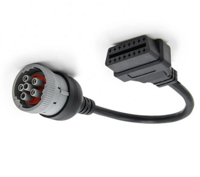 FCC Compatible con conector de 6 pines de camión de cableado de arnés OBD Arnés de cableado 2