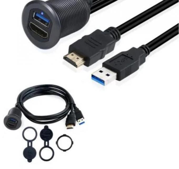 Adaptador de montaje USB de 24V para vehículo, bicicleta, motocicleta 2