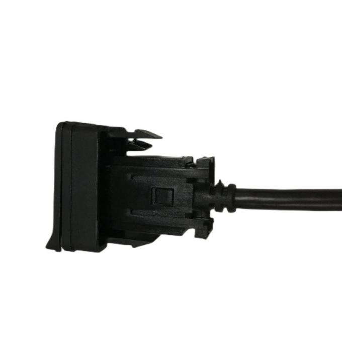 Cable de panel cuadrado Arneses de cable de cable de USB para automóviles con cubierta antipolvo 3