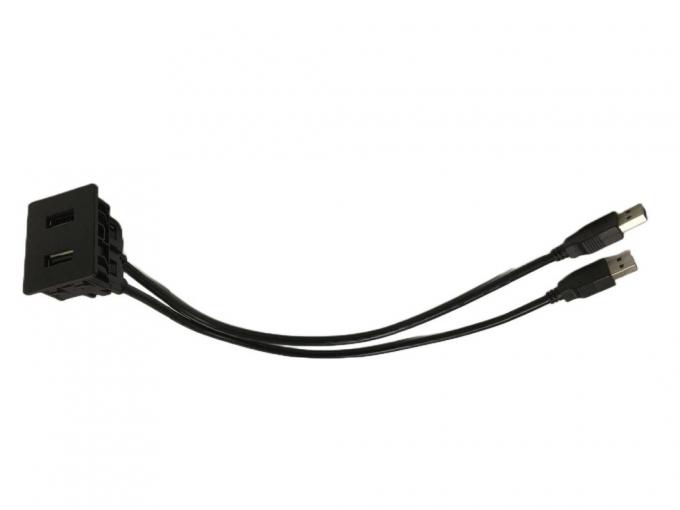 FCC Dual cable de extensión de USB cerradura montaje Mitsubishi para el coche 1