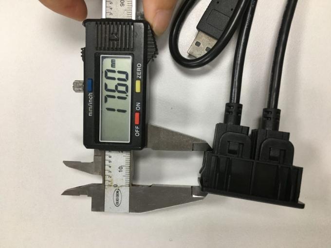 Car USB cargador cable de alambre de arneses personalizados para Mitsubishi Dash Mount 0