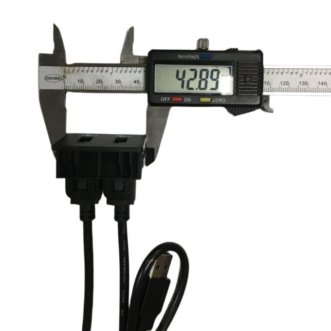 Car USB cargador cable de alambre de arneses personalizados para Mitsubishi Dash Mount 1