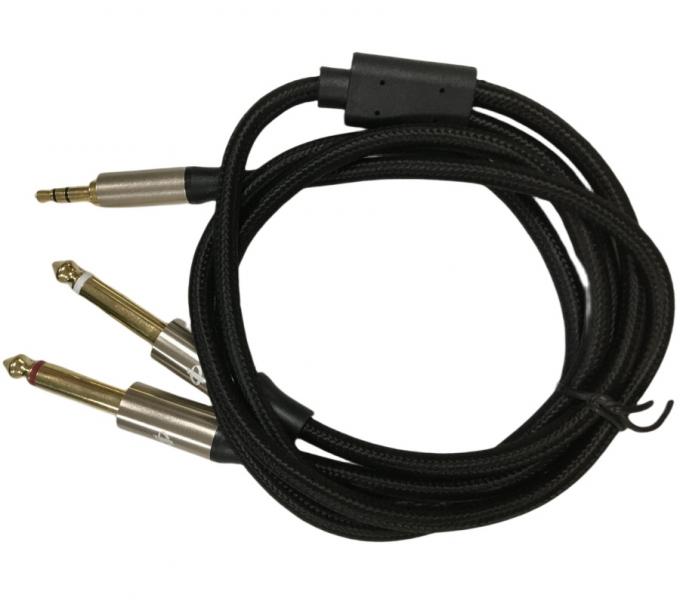 OEM Asamblea de cables de cableado automático Mono 6.5 Jack a estéreo 3.5 Jack cable de audio 0