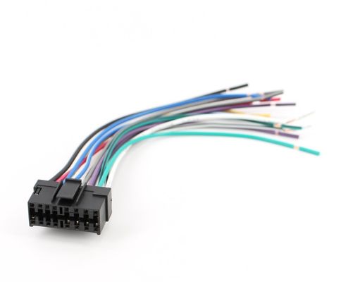 Adaptador de arnés de cable ISO Adaptador de arnés de cableado de automóvil personalizado Auto estéreo