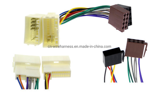 Arnés de cable de audio de automóviles Arnés de cable de automóviles Arnés de cableado ISO para KIA, Hyundai 2010