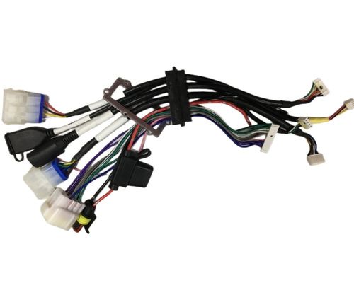 Arneses de cable electrónico redondo Conectores estéreo para automóviles de cobre puro