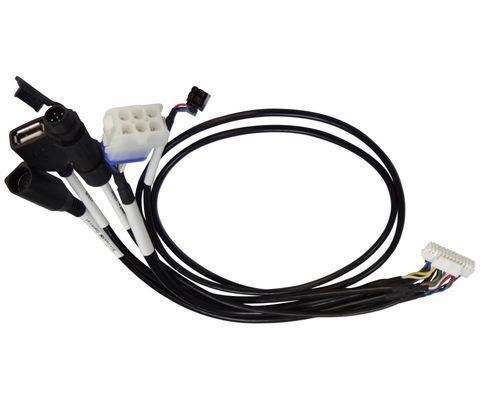 Arnés de cableado eléctrico de 12 pines Arnés eléctrico automotriz personalizado