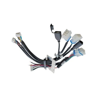 Enchufe personalizado 12 pin Stereo Harness Nueva energía Pigtail a prueba de agua