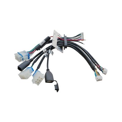 Enchufe personalizado 12 pin Stereo Harness Nueva energía Pigtail a prueba de agua