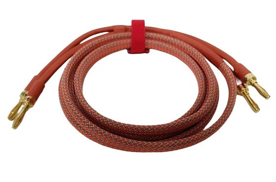 Arneses de cableado eléctrico para automóviles, recubiertos de oro, de cobre puro, cables de audio masculinos
