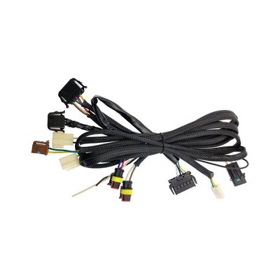 Arneses de cableado eléctrico personalizados Cables confiables de múltiples funciones para la modificación de automóviles