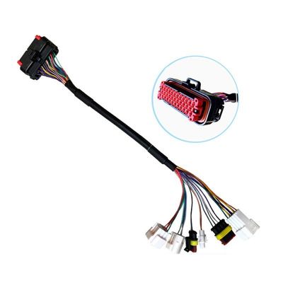 Arneses de cableado eléctrico personalizados Cables confiables de múltiples funciones para la modificación de automóviles