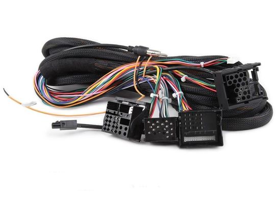 Fabricación profesional de arneses de cableado OBD Y cable personalizado 2 cable Splitter de macho a hembra