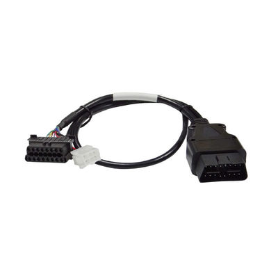 Conector de conector OBD de diagnóstico automotriz Adaptador OBD de cable personalizado