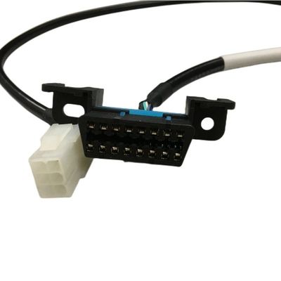 Proveedor de soluciones de conexión de cableado Personalizar el escáner OBD Adaptador de cable de extensión OBD 2