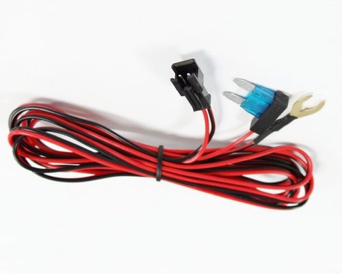 RoHS Cable de alimentación automotriz cable directo 300V con fusible caja de fusibles de cable de alimentación personalizado