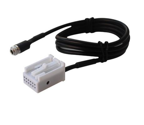 Cable de separación de cable y cable de conexión de cable de audio auriculares 3.5mm 2 cable de micrófono masculino