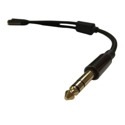 1 / 4 pulgadas de auriculares de separación de cable de montaje 2 Hembra a 1 Hombre de audio de cable