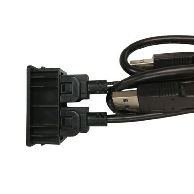 Car USB cargador cable de alambre de arneses personalizados para Mitsubishi Dash Mount