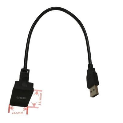 FCC Arnés de cable eléctrico Aux Car Dash Mount Cable Car USB