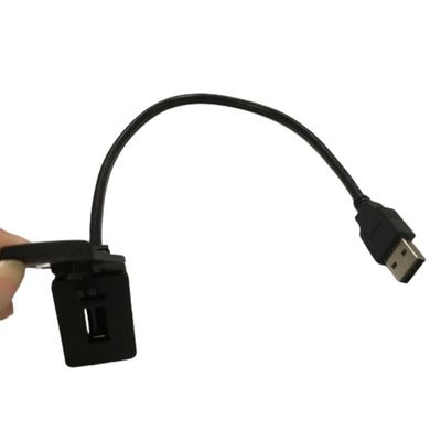 Car Dash Cable Arneses de cable de coche único doble cargador USB enchufe