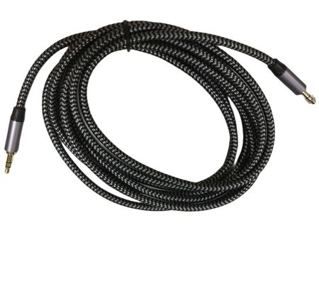 Cable de audio de servicio pesado de cable de audio de cable de cable de cable de cable trenzado