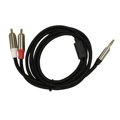 longitud 1M Cable de altavoz estéreo