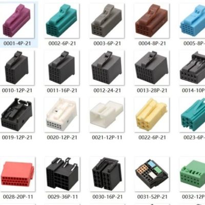 Conectores de cable de aislamiento de PVC 2-50 pines Conectores de cable personalizables