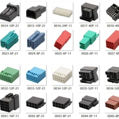 Conectores de cable de aislamiento de PVC 2-50 pines Conectores de cable personalizables