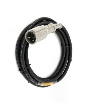 Arneses de cableado de carrito de golf de 48V DC 3 pines de conexión de cable masculino