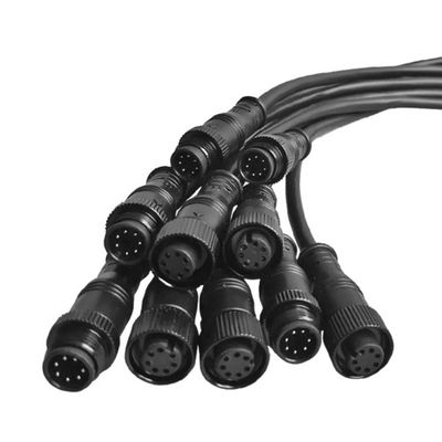 Cable de extensión impermeable IP68 M12 personalizado para minería e ingeniería submarina