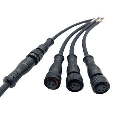 Cable de extensión de cámara de vídeo de cable de cable de cable de cable de cable de sensor de M12 6 de núcleo masculino a femenino