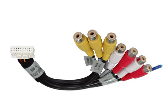 Ensamblaje de cable personalizado 20pin Conector masculino y femenino Arnés de alambre para Mitsubishi