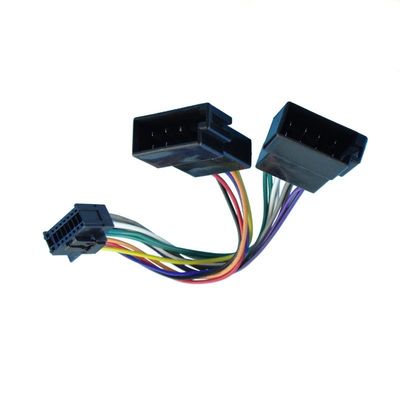 Adaptador de arnés de cable ISO Adaptador de arnés de cableado de automóvil personalizado Auto estéreo
