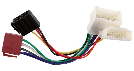 Adaptador de arnés de cable ISO Adaptador de arnés de cableado de automóvil personalizado Auto estéreo