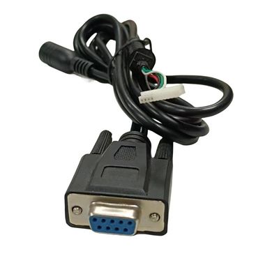 Arnés de alambre Dub-9 personalizado con conector de impresora de 4 pines y conector de alimentación de CA